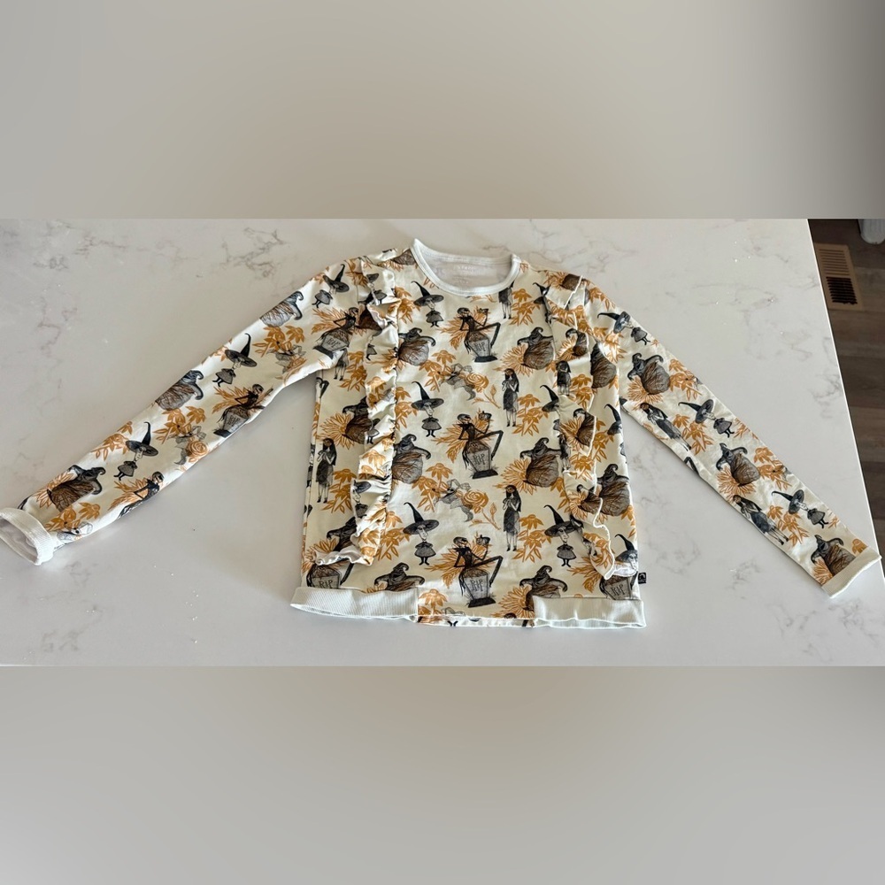 Girls Rags Nightmare Before Christmas sweater size 11-12 - Picture 2 of 6